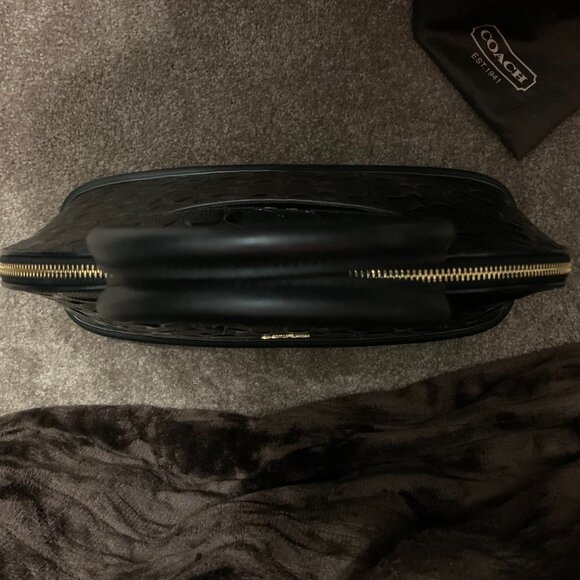 Coach Sierra Satchel Black Patent Leather Bag (previously owned) - Picture 7 of 13